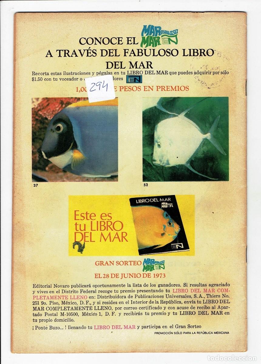 Tebeos: ROY ROGERS N&ordm; 294 - NOVARO 1973 - Foto 2
