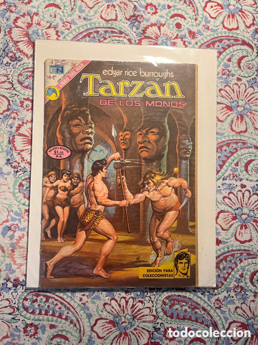 Tebeos: TARZAN DE LOS MONOS, NUMERO 345, (EDITORIAL NOVARO) - Foto 1
