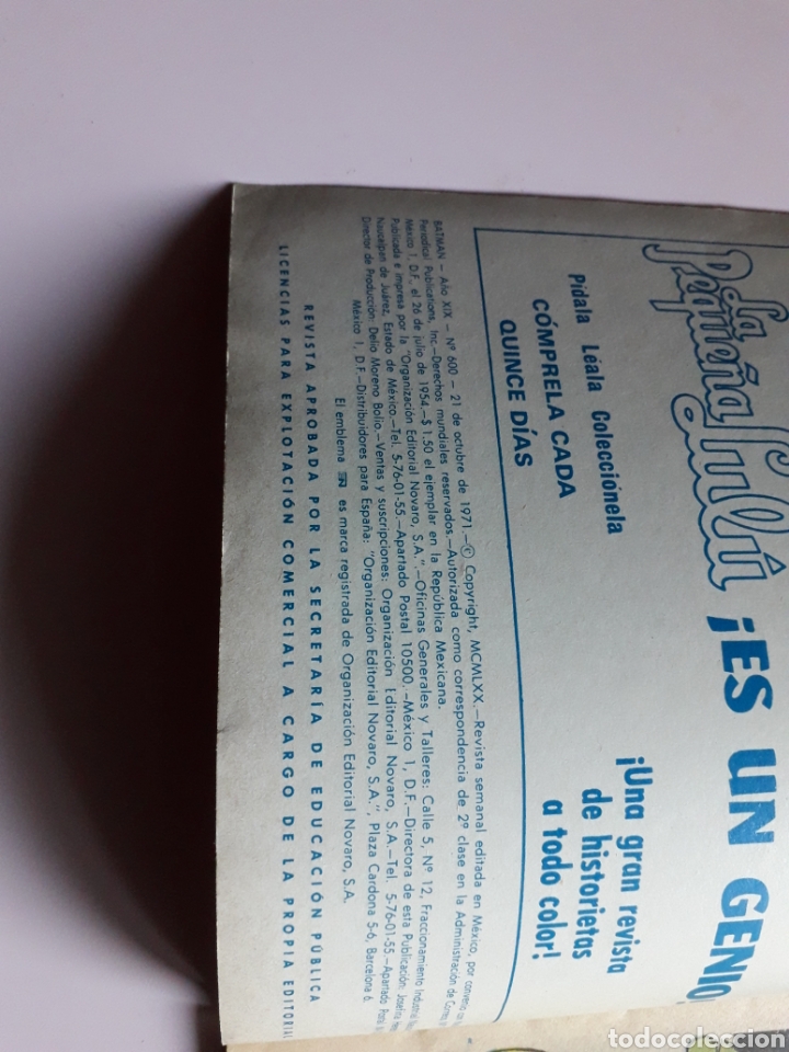 Tebeos: Batman num 600. Buen estado - Foto 3