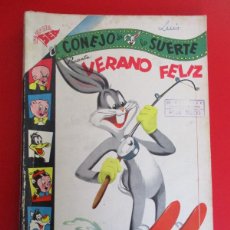 Tebeos: BUGS BUNNY (1950, SEA / NOVARO) -EL CONEJO DE LA SUERTE- E11 · 1-VII-1957 · VERANO FELIZ. Lote 387803824