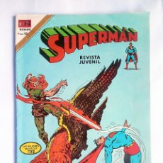 Tebeos: SUPERMAN REVISTA JUVENIL EL GUARDIÁN DE LA LLAMA ETERNA Nº988, ED.NOVARO 1974. Lote 388093124
