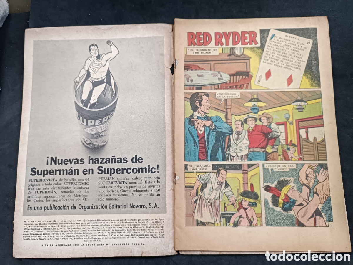 Tebeos: Novaro, Red ryder n&deg;178, 1968 - Foto 3