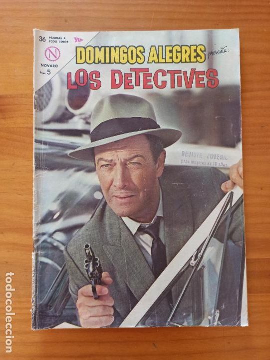 Tebeos: DOMINGOS ALEGRES - A&Ntilde;O X - N&ordm; 515 - PRESENTA LOS DETECTIVES - NOVARO (I&Ntilde;) - Foto 1