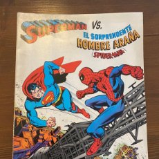 Tebeos: CÓMIC GIGANTE SUPERMAN VS SPIDER-MAN (NOVARO) (1976) 1ª EDICIÓN. Lote 388936394