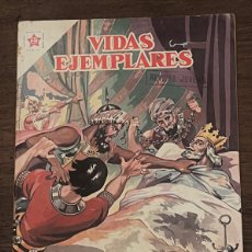 Tebeos: VIDAS EJEMPLARES, Nº 53, SAN LUIS, REY DE FRANCIA - AÑO 1958. ED. NOVARO
