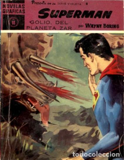 Tebeos: Superman. Golio del Planeta Zar. Wayne Boring - Foto 1