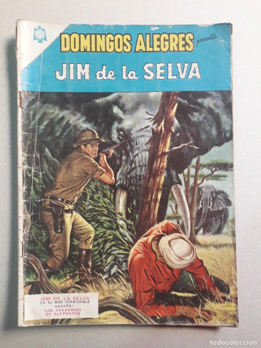Tebeos: Domingos alegres n&deg; 557 - Jim de la Selva - original editorial Novaro - Foto 1