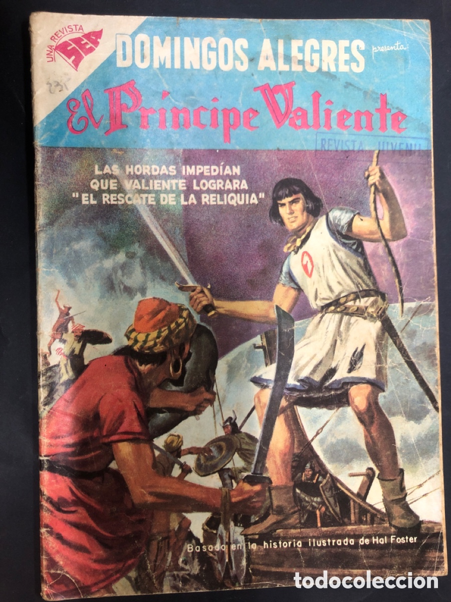 Tebeos: COMIC DOMINGOS ALEGRES N&ordm; 235 EDITORIAL NOVARO EL PRINCIPE VALIENTE - Foto 1
