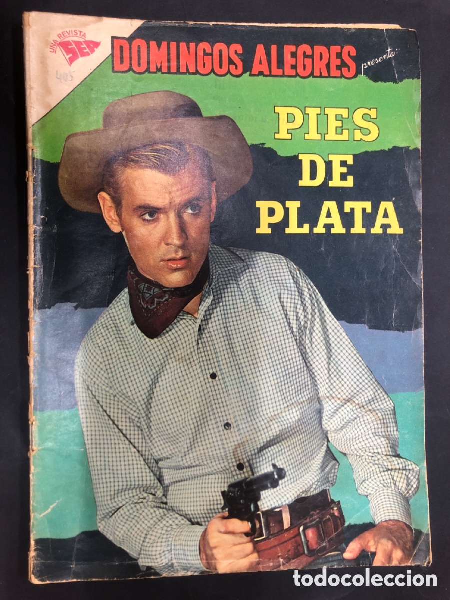 Tebeos: COMIC DOMINGOS ALEGRES N&ordm; 405 EDITORIAL NOVARO PIES DE PLATA - Foto 1