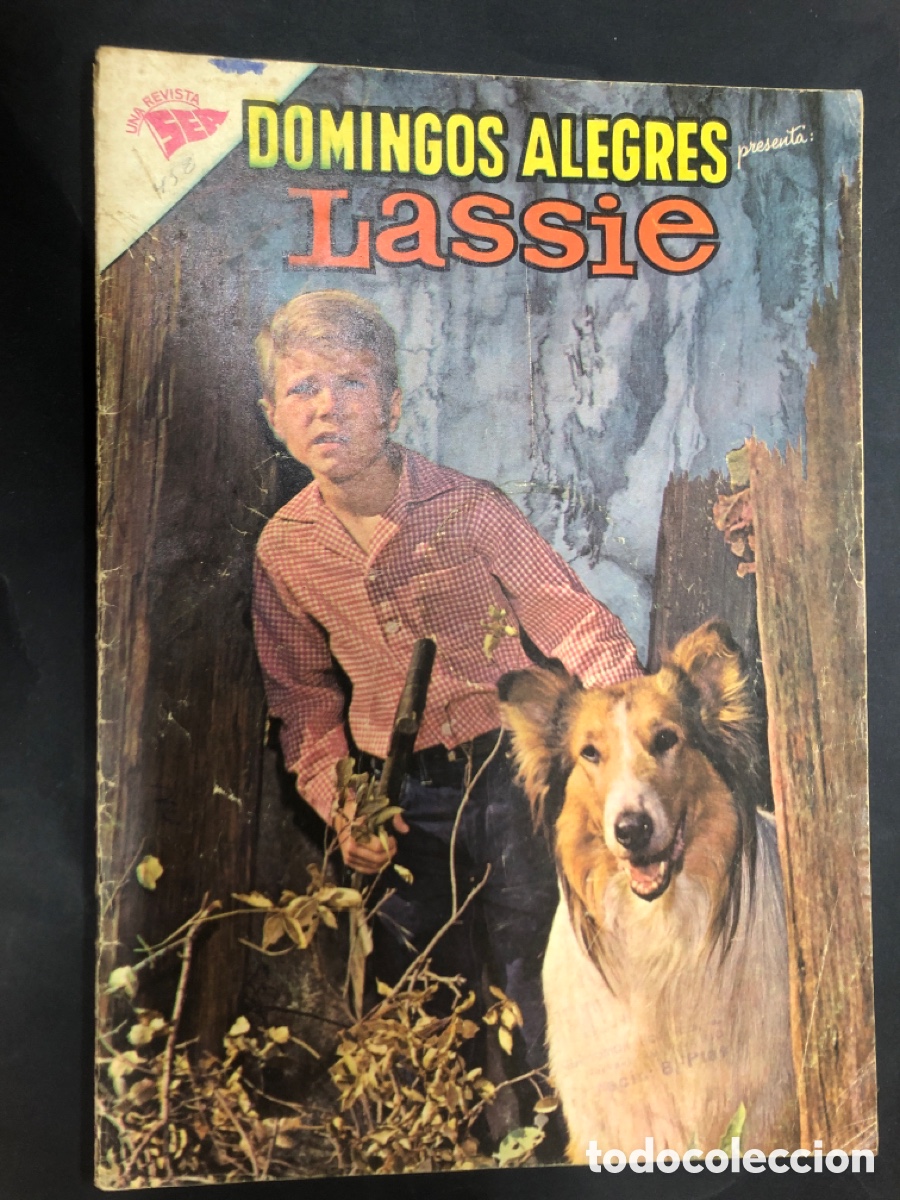 Tebeos: COMIC DOMINGOS ALEGRES N&ordm; 458 EDITORIAL NOVARO LASSIE - Foto 1