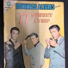 Tebeos: COMIC DOMINGOS ALEGRES Nº 545 EDITORIAL NOVARO 77 SUNSET STRIP