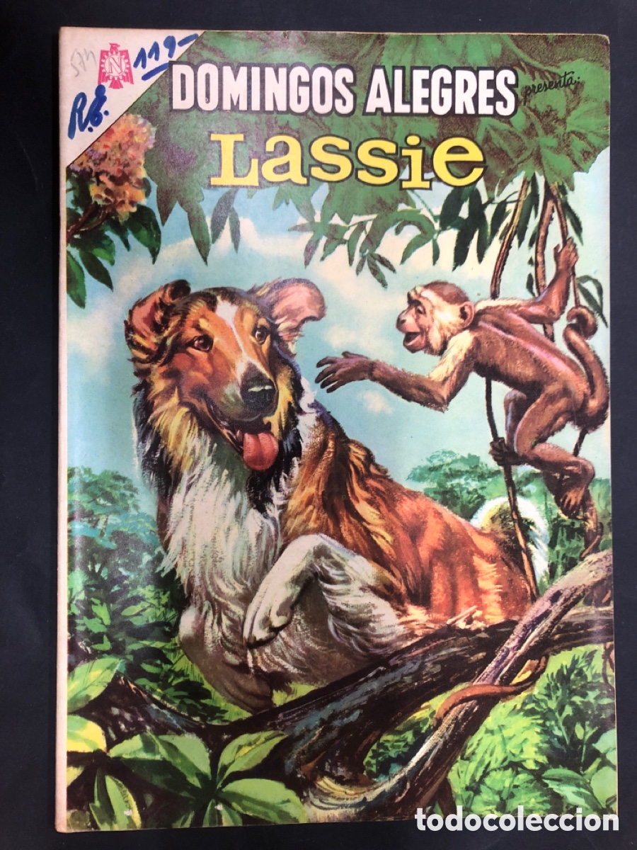 Tebeos: COMIC DOMINGOS ALEGRES N&ordm; 574 EDITORIAL NOVARO LASSIE - Foto 1
