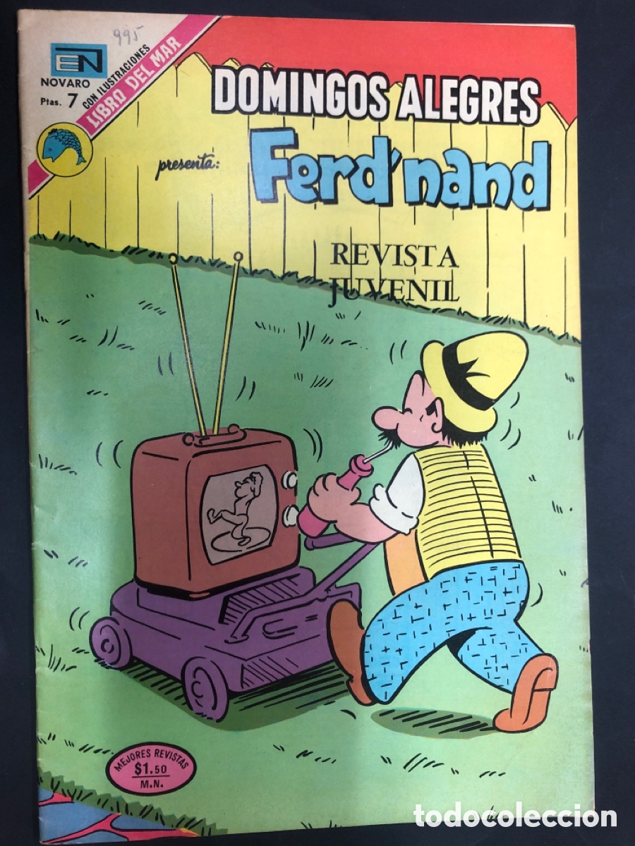 Tebeos: COMIC DOMINGOS ALEGRES N&ordm; 995 EDITORIAL NOVARO FERD NAND - Foto 1
