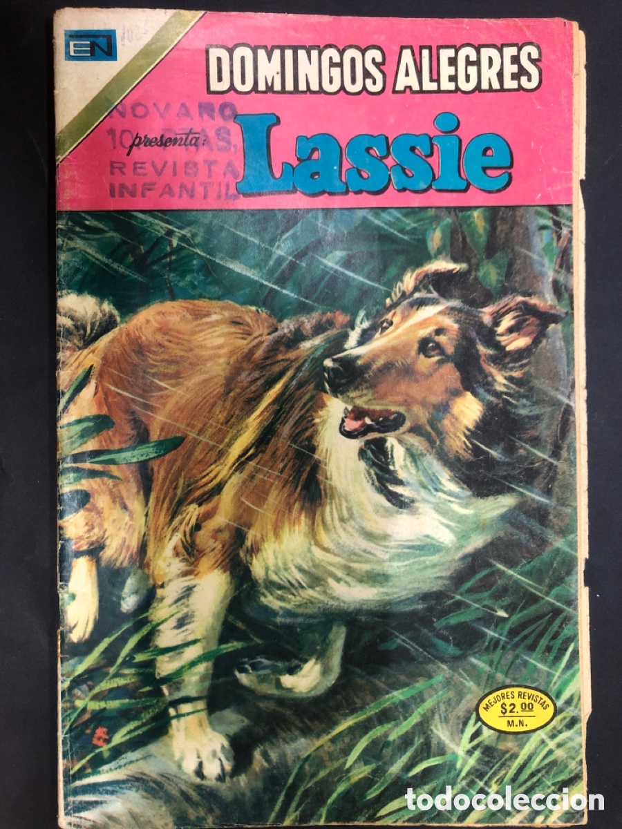 Tebeos: COMIC DOMINGOS ALEGRES N&ordm; 1026 EDITORIAL NOVARO LASSIE - Foto 1