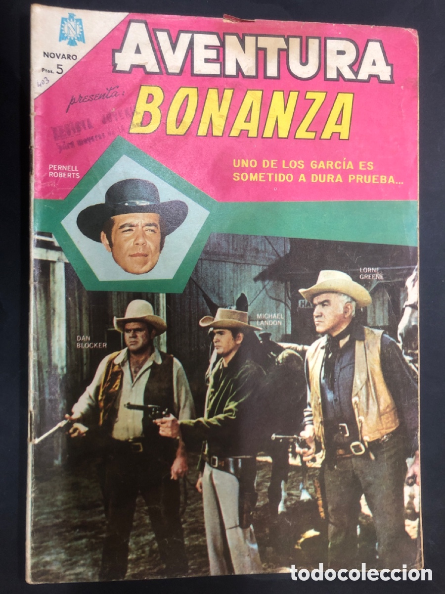 comic aventura nº 403 bonanza editorial novaro - Compra venta en  todocoleccion