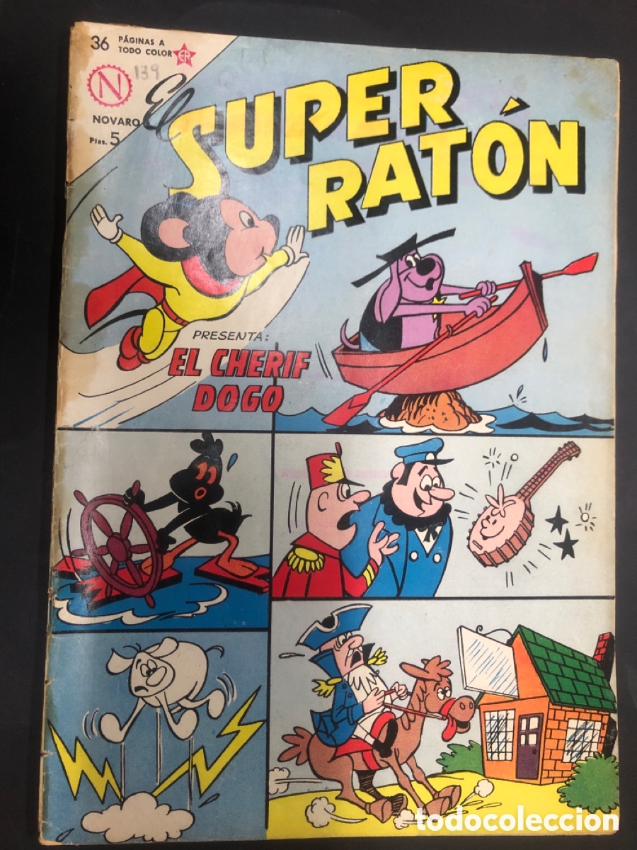 Tebeos: COMIC SUPER RATON N&ordm; 139 EDITORIAL NOVARO - Foto 1