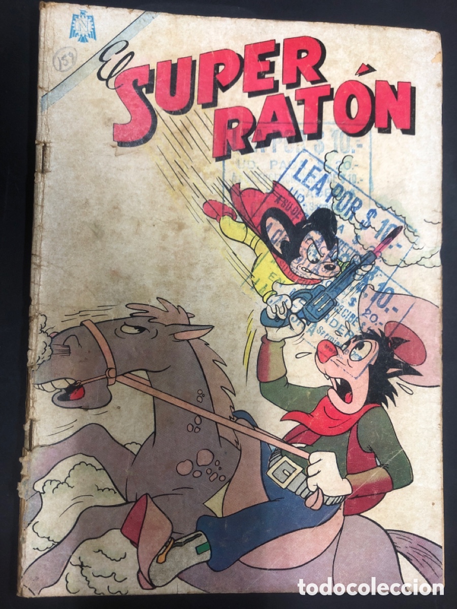 Tebeos: COMIC SUPER RATON N&ordm; 159 EDITORIAL NOVARO - Foto 1