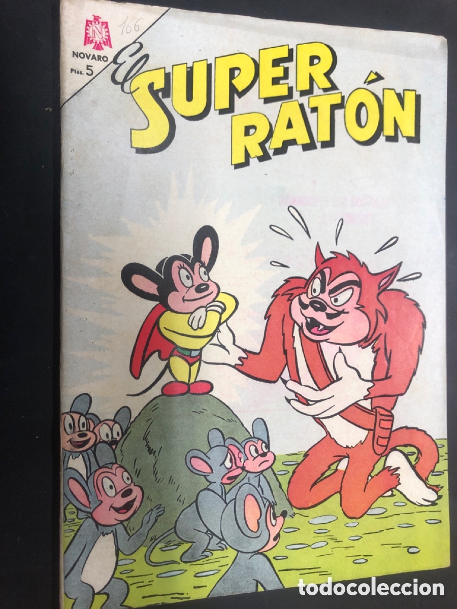 Tebeos: COMIC SUPER RATON N&ordm; 166 EDITORIAL NOVARO - Foto 1
