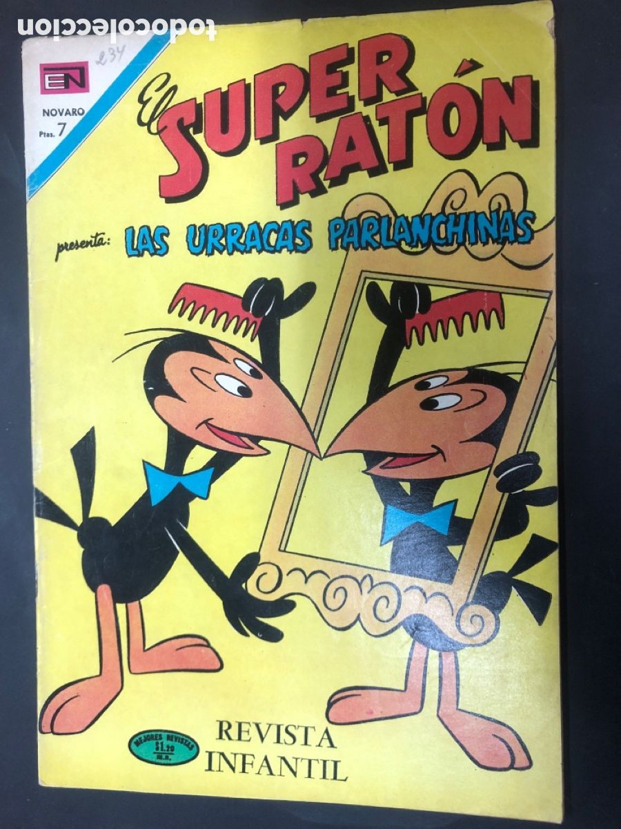 Tebeos: COMIC SUPER RATON N&ordm; 234 EDITORIAL NOVARO - Foto 1