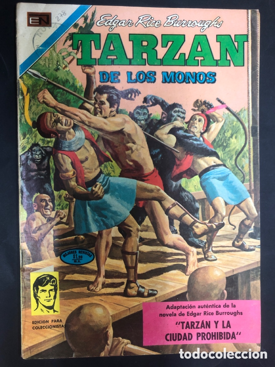 Tebeos: COMIC TARZAN N&ordm; 278 EDITORIAL NOVARO - Foto 1