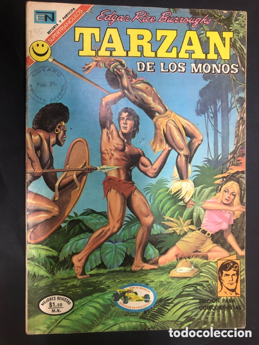 Tebeos: COMIC TARZAN N&ordm; 290 EDITORIAL NOVARO - Foto 1