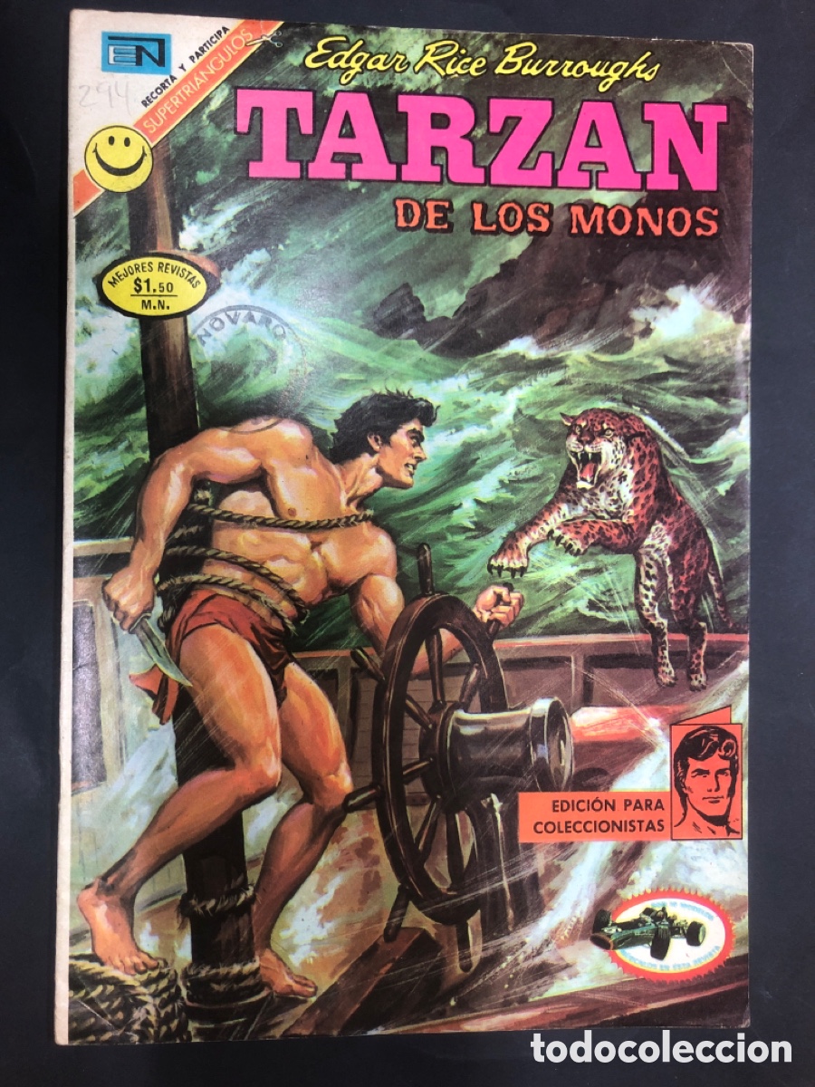 Tebeos: COMIC TARZAN N&ordm; 294 EDITORIAL NOVARO - Foto 1