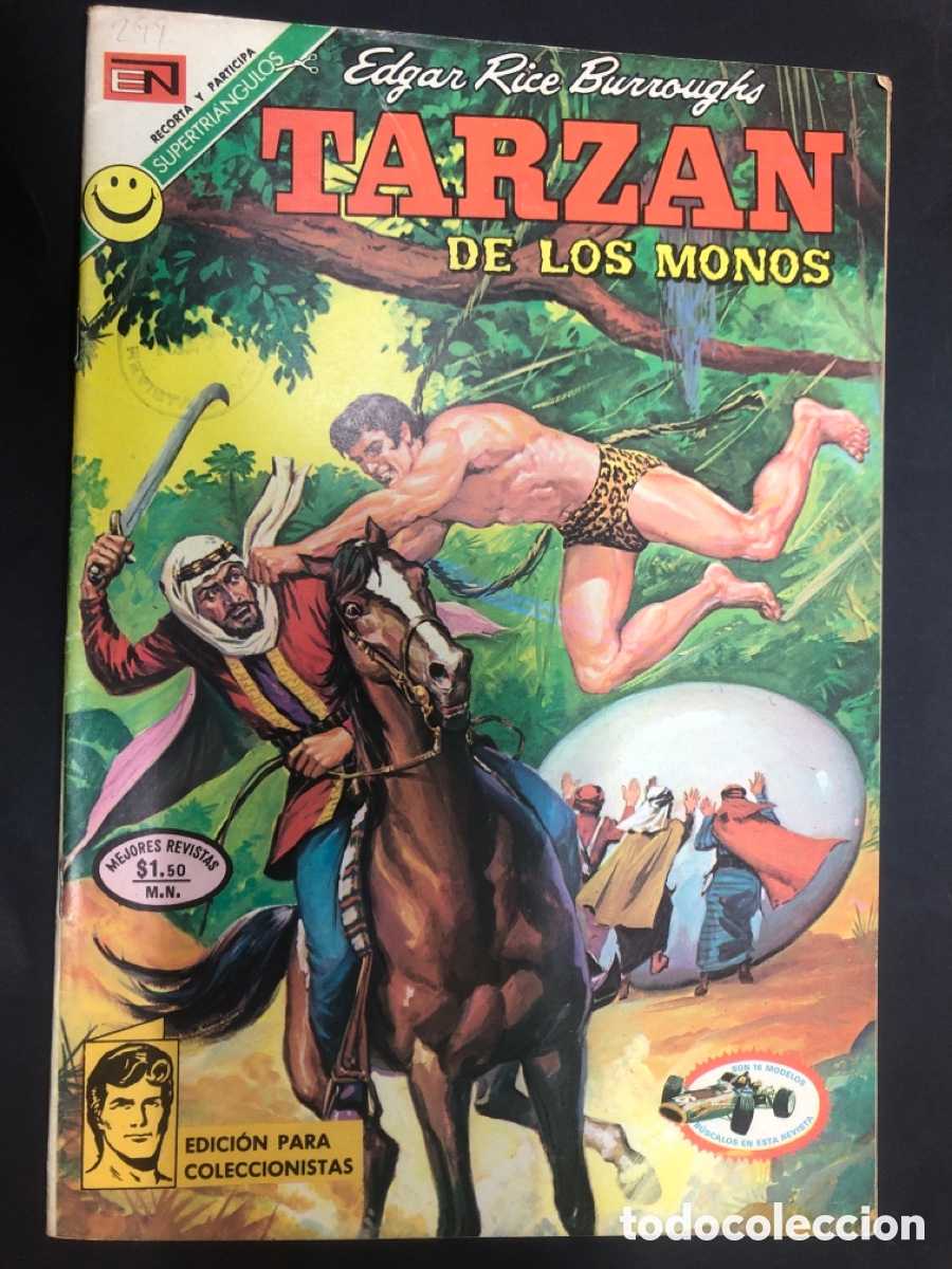Tebeos: COMIC TARZAN N&ordm; 299 EDITORIAL NOVARO - Foto 1