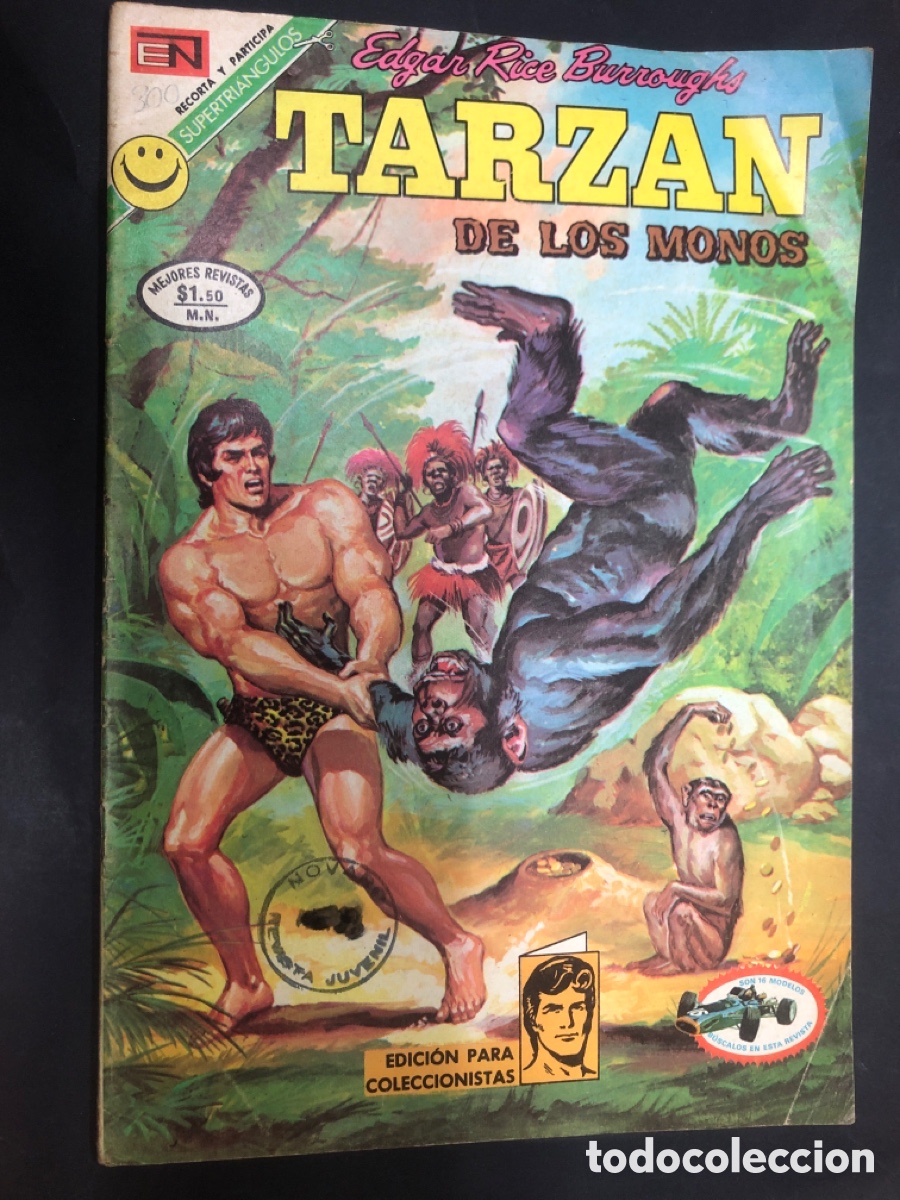 Tebeos: COMIC TARZAN N&ordm; 300 EDITORIAL NOVARO - Foto 1