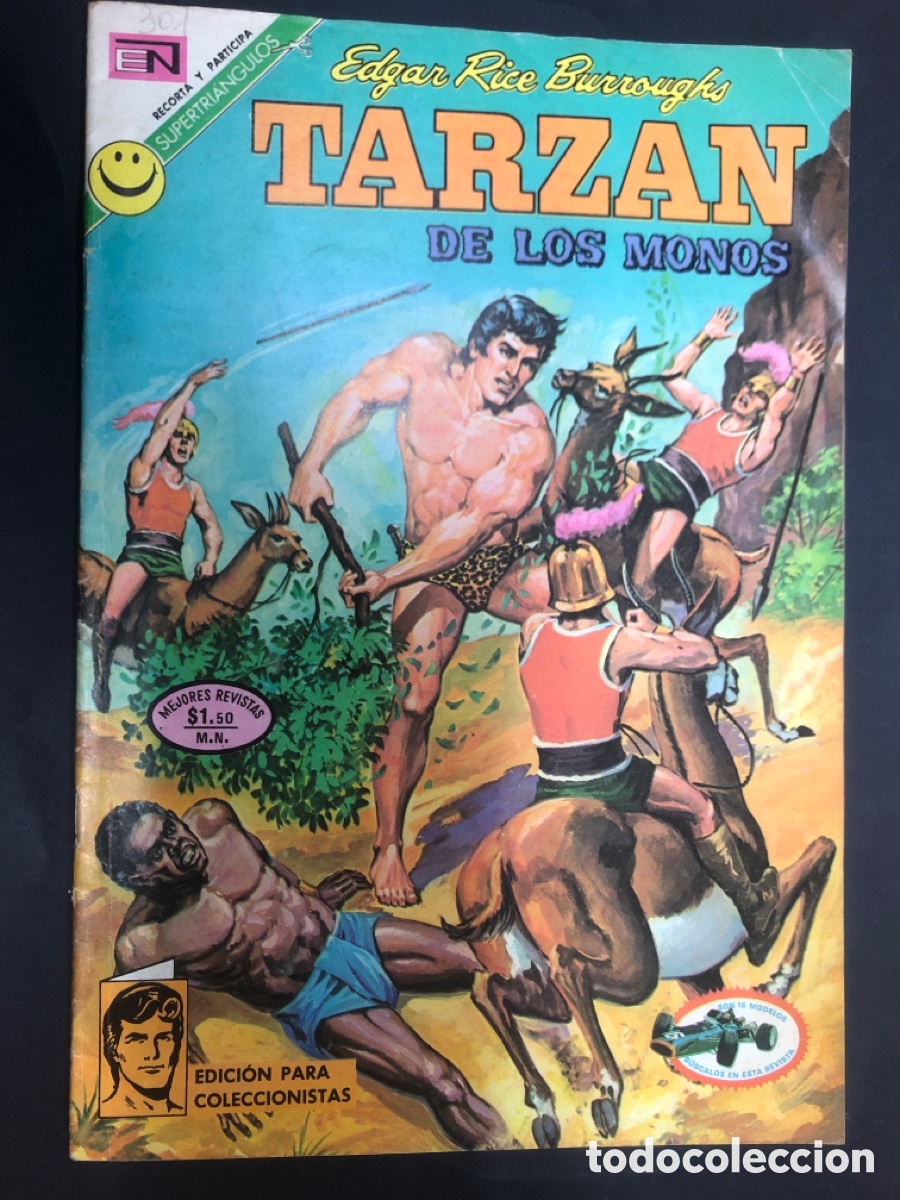 Tebeos: COMIC TARZAN N&ordm; 301 EDITORIAL NOVARO - Foto 1