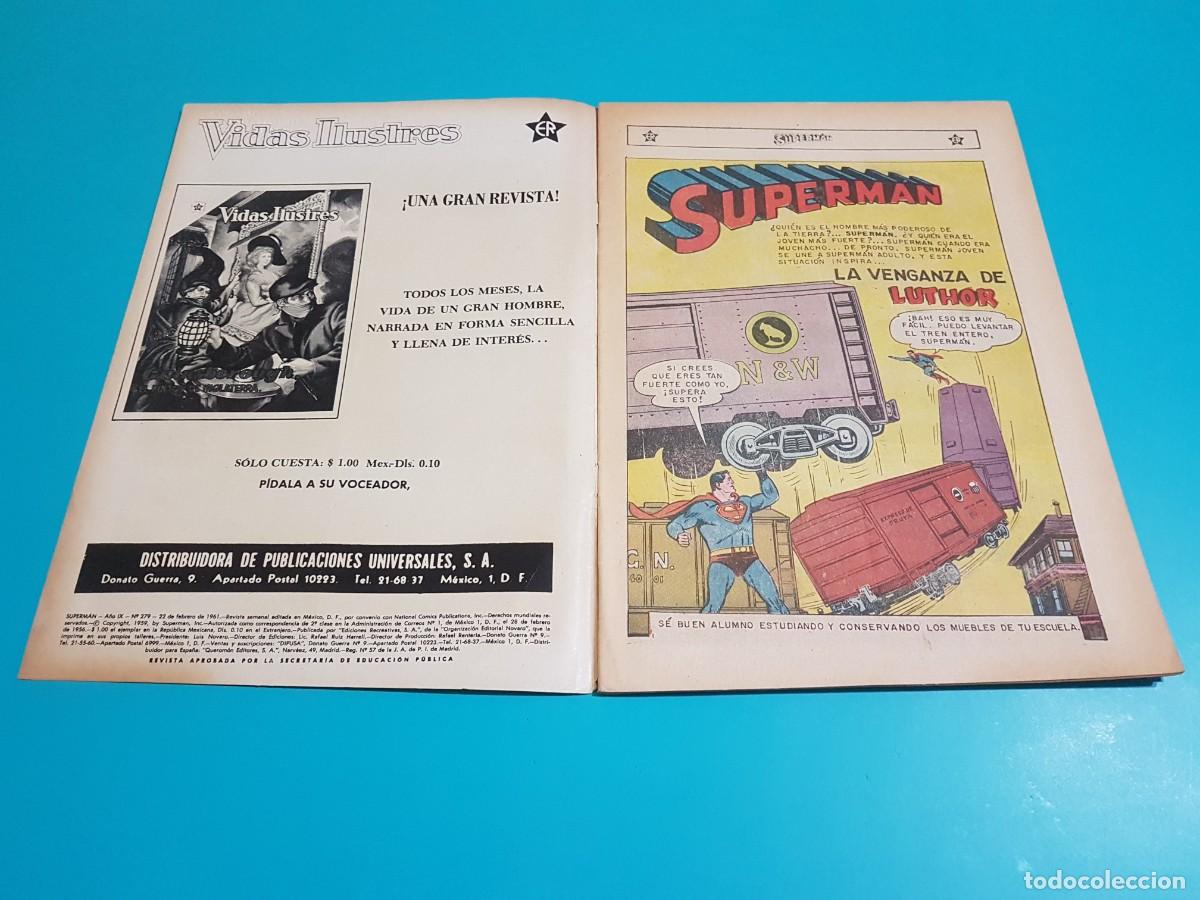 Tebeos: Superman, N&ordm; 279, Novaro. - Foto 2