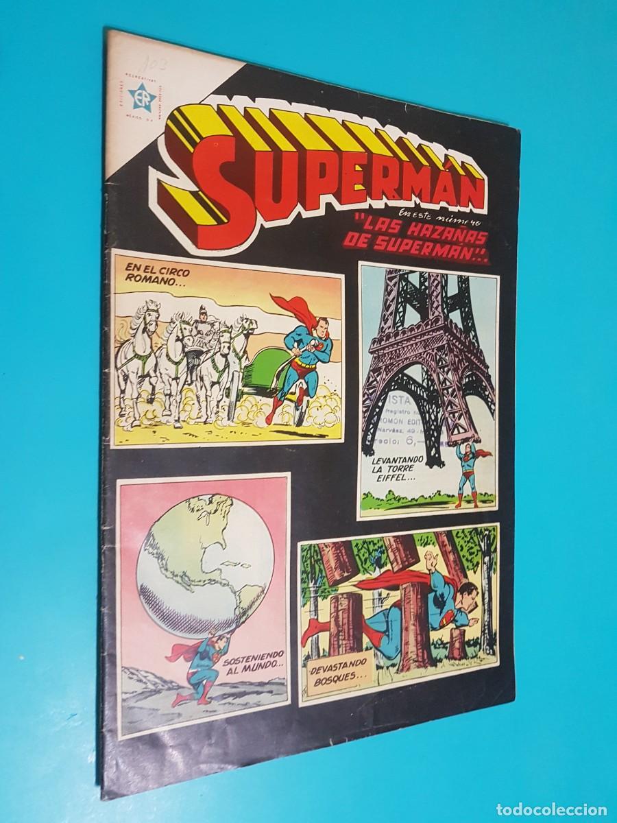 Tebeos: Superman, N&ordm; 103, Novaro. - Foto 1