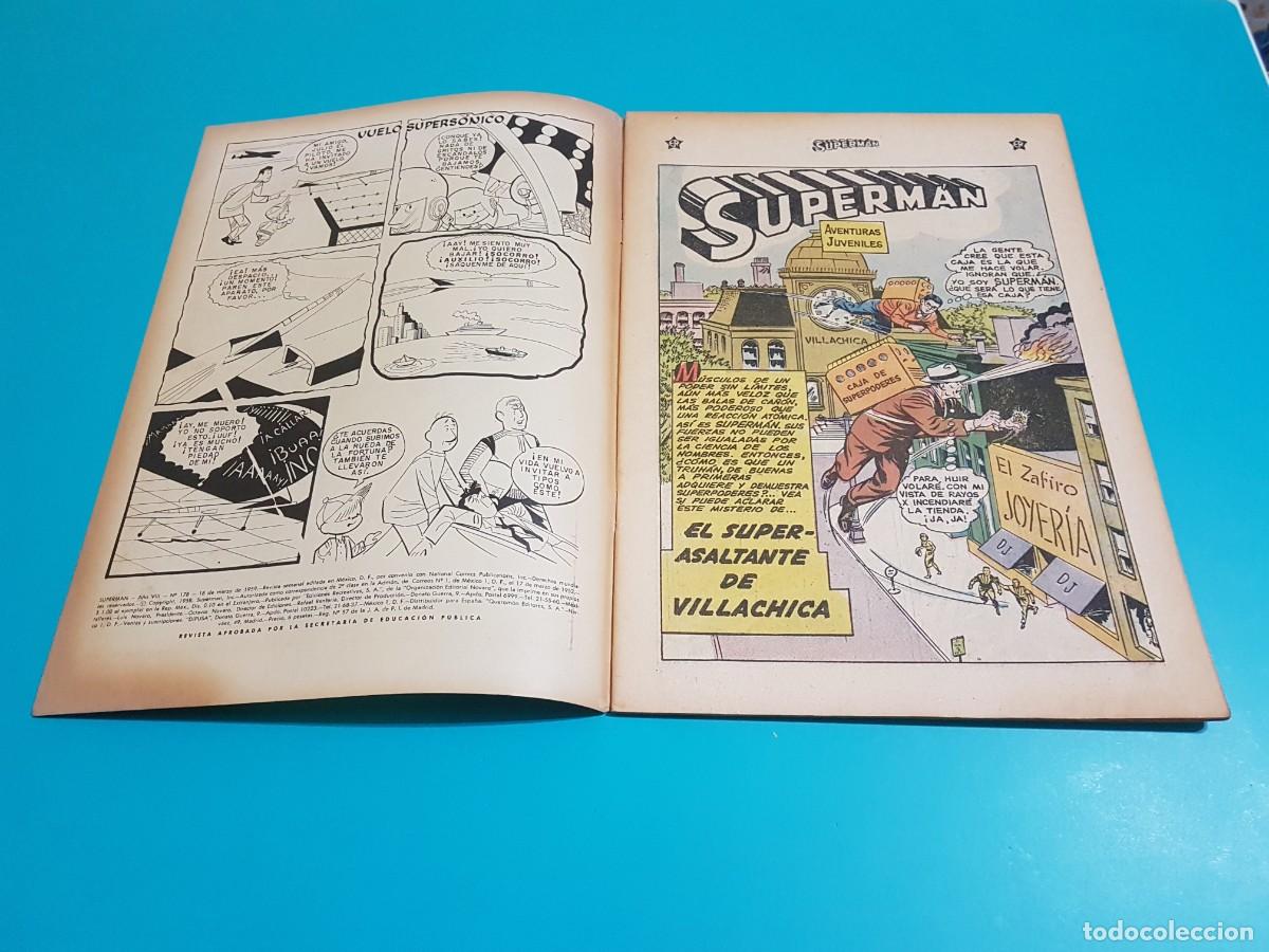 Tebeos: Superman, N&ordm; 178, Novaro. - Foto 2