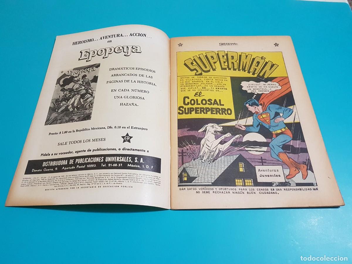 Tebeos: Superman, N&ordm; 254, Novaro. - Foto 2