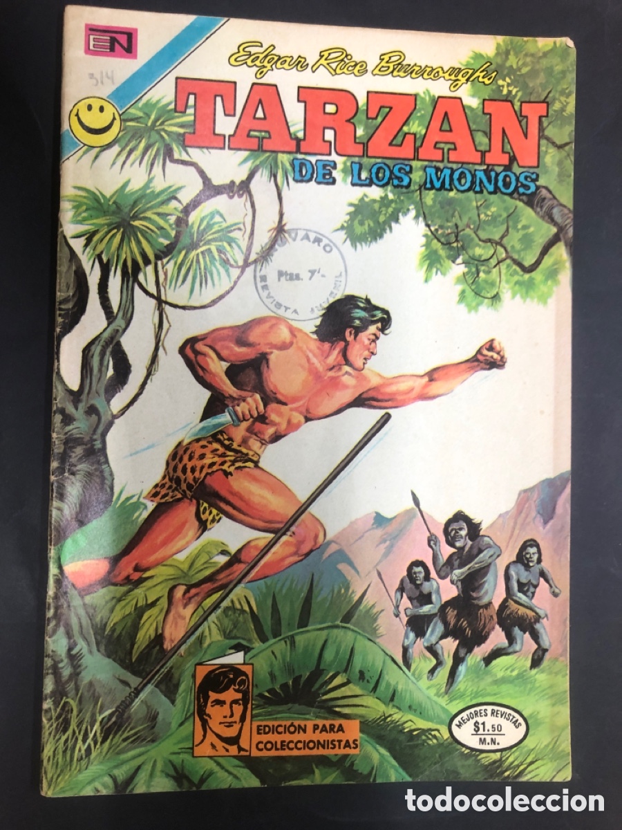 Tebeos: COMIC TARZAN N&ordm; 314 EDITORIAL NOVARO - Foto 1