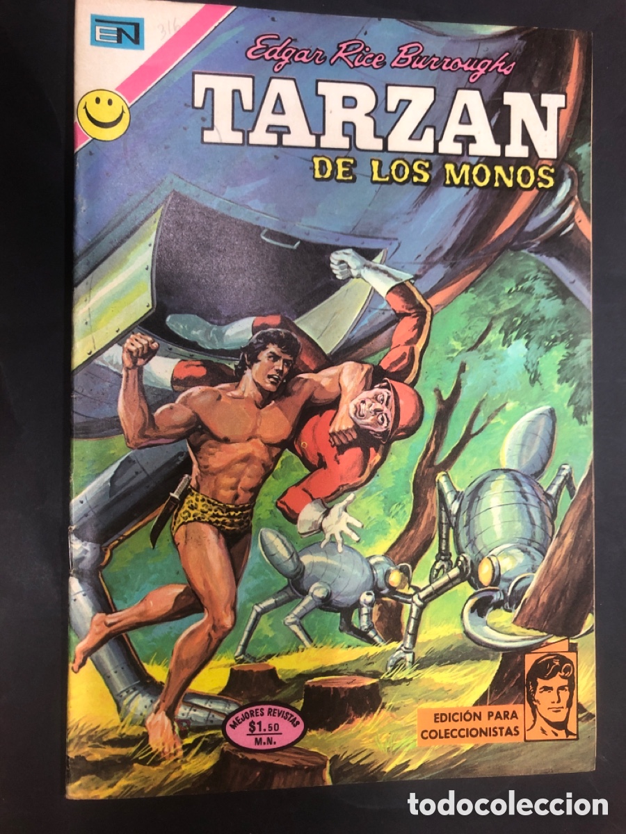Tebeos: COMIC TARZAN N&ordm; 316 EDITORIAL NOVARO - Foto 1