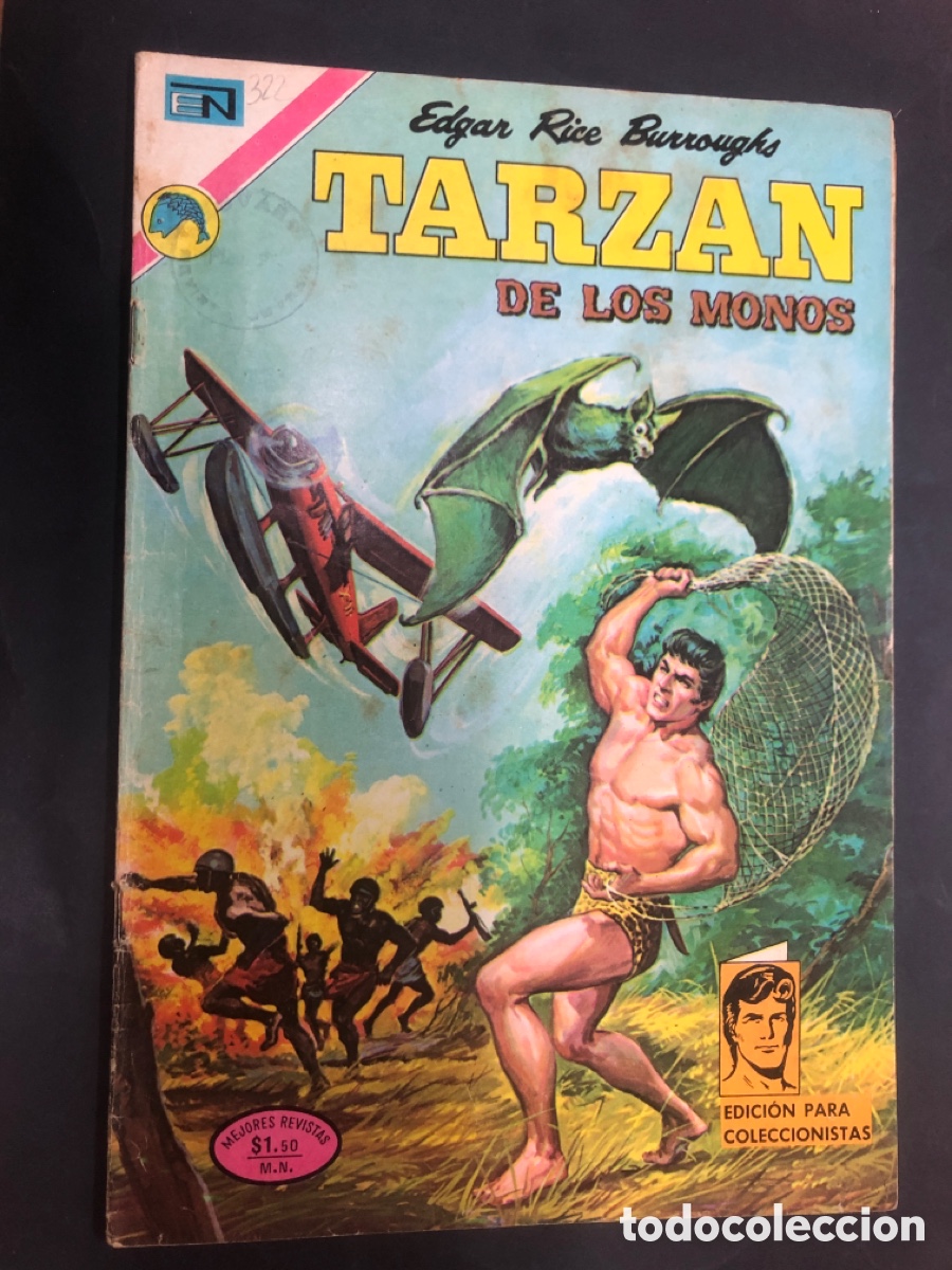 Tebeos: COMIC TARZAN N&ordm; 322 EDITORIAL NOVARO - Foto 1