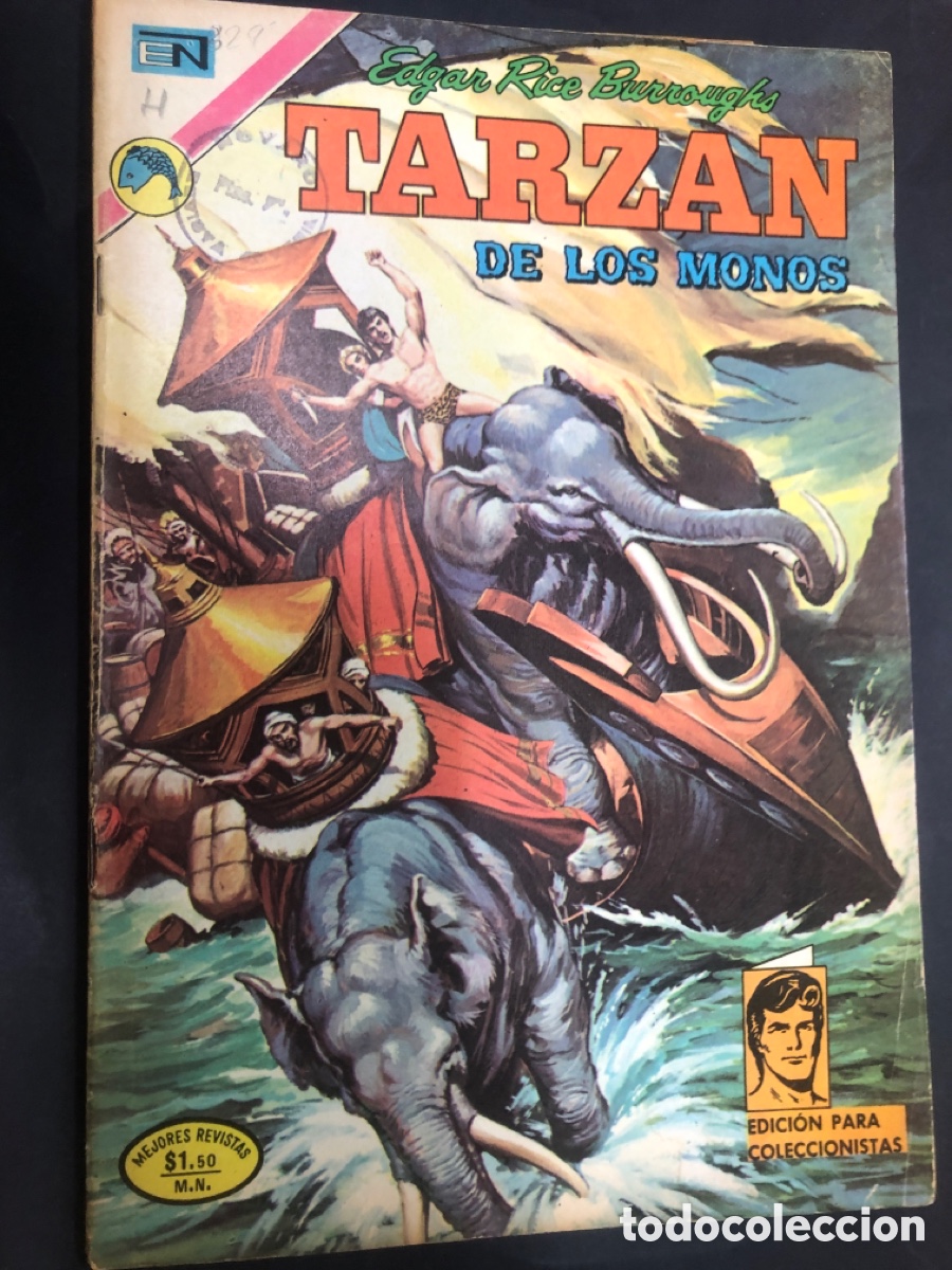 Tebeos: COMIC TARZAN N&ordm; 329 EDITORIAL NOVARO - Foto 1