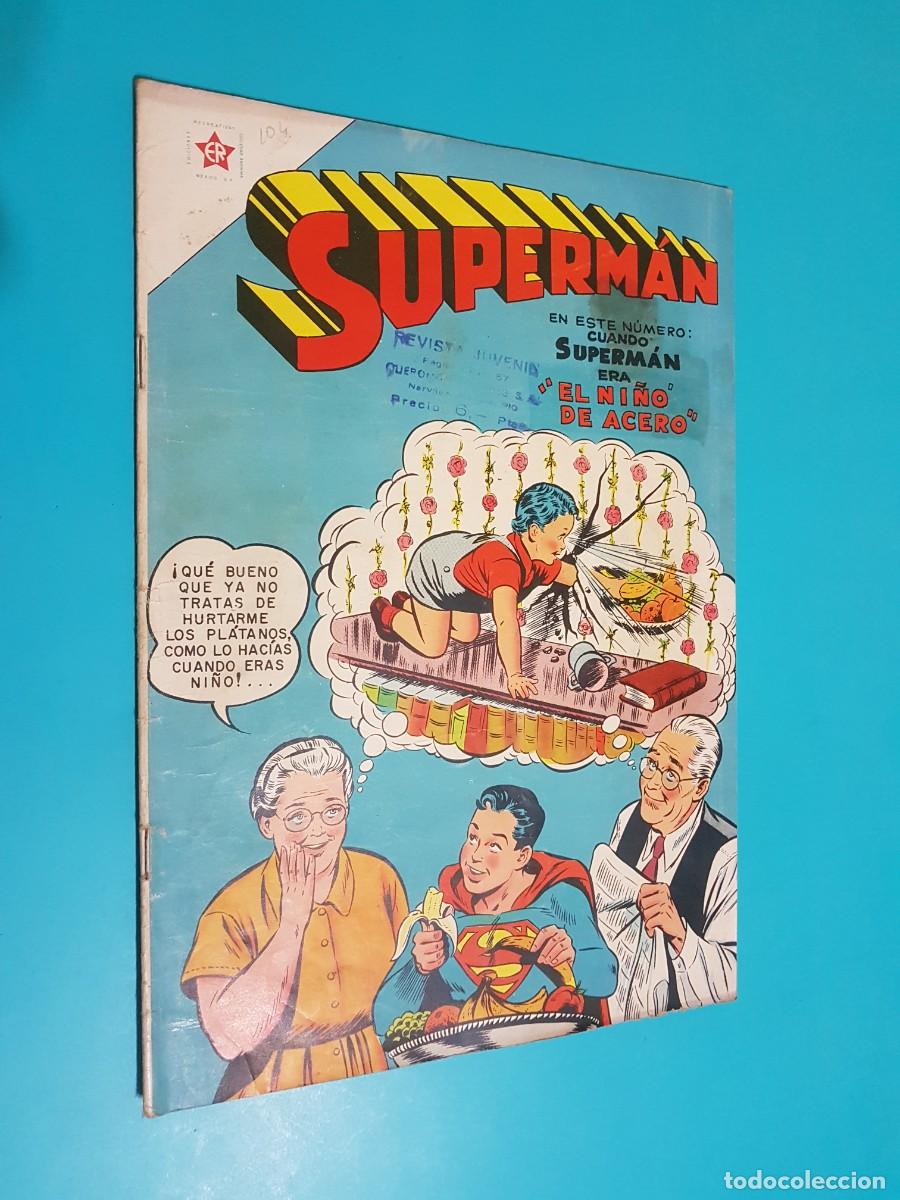 Tebeos: Superman, N&ordm; 104, Novaro. - Foto 1