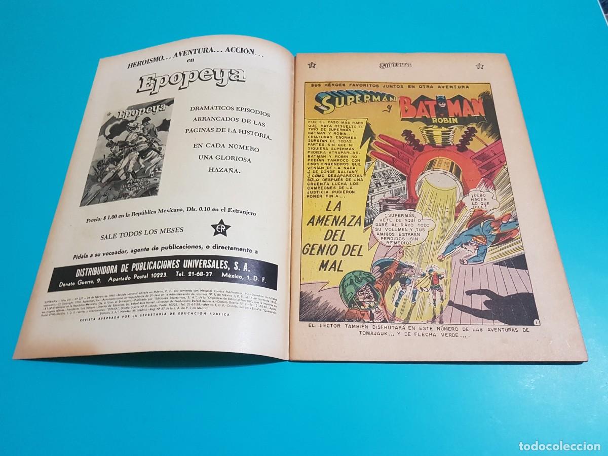 Tebeos: Superman, N&ordm; 227, Novaro. - Foto 2