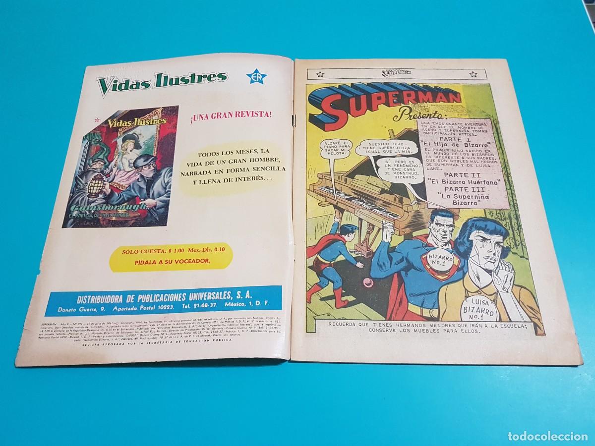 Tebeos: Superman, N&ordm; 299, Novaro. - Foto 2