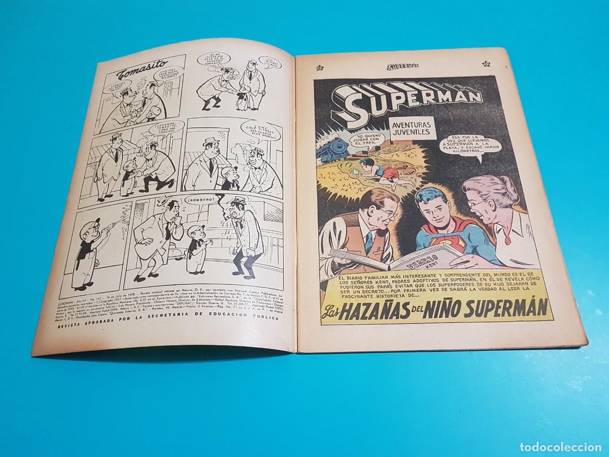 Tebeos: Superman, N&ordm; 143, Novaro. - Foto 2