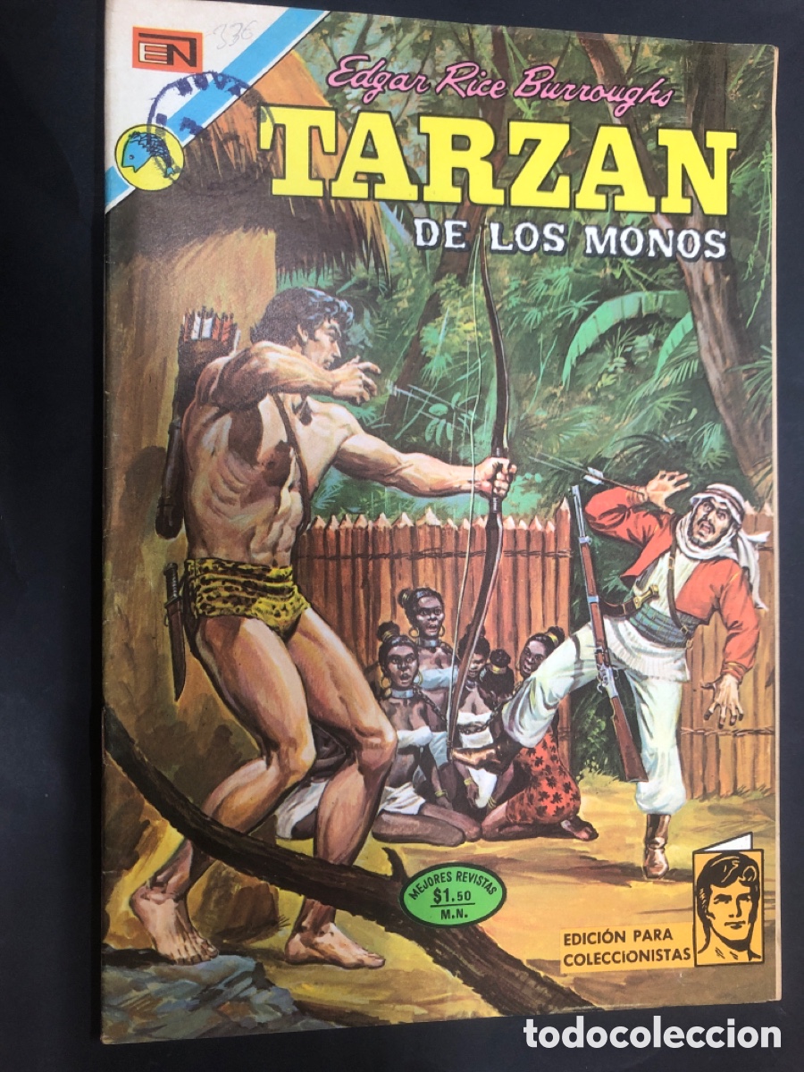 Tebeos: COMIC TARZAN N&ordm; 336 EDITORIAL NOVARO - Foto 1
