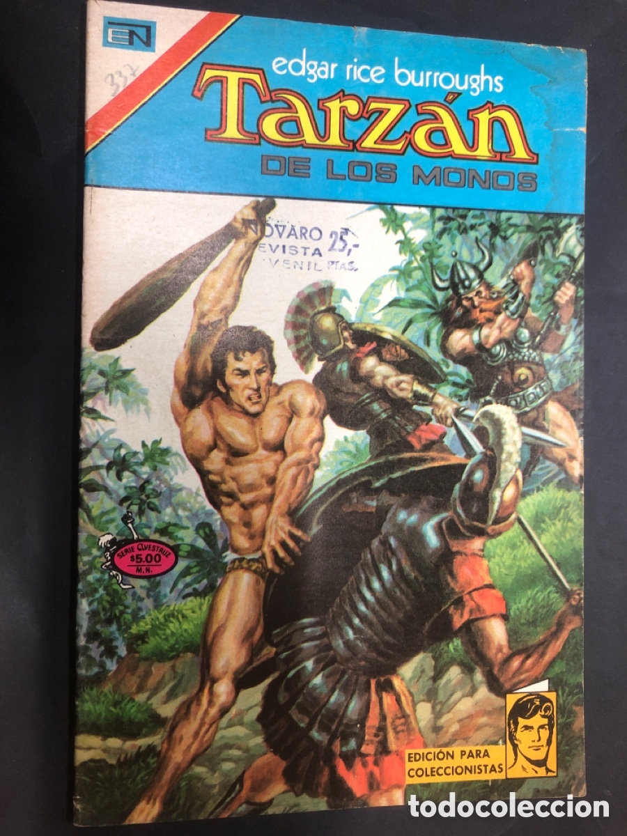 Tebeos: COMIC TARZAN N&ordm; 337 EDITORIAL NOVARO - Foto 1