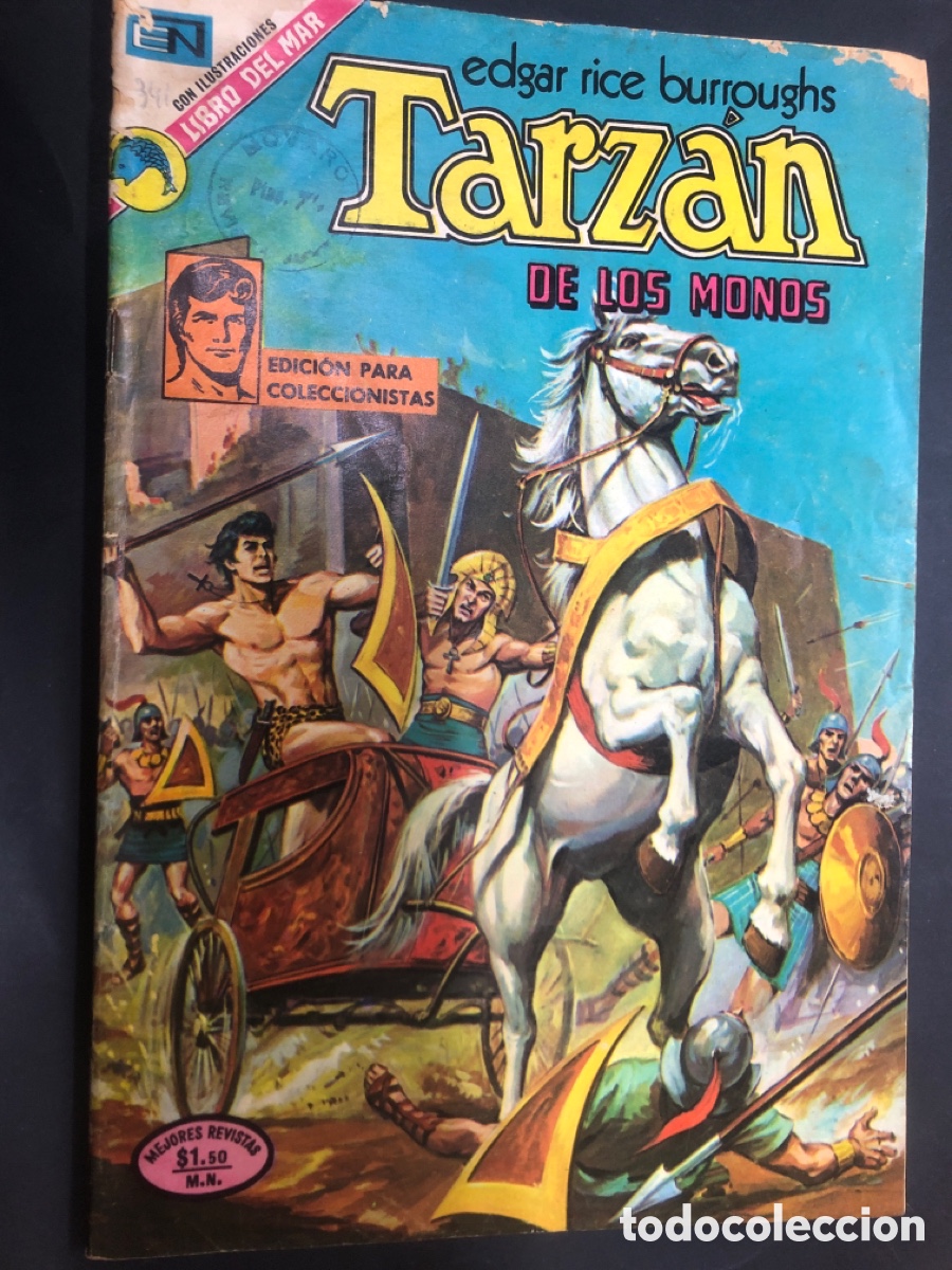 Tebeos: COMIC TARZAN N&ordm; 341 EDITORIAL NOVARO - Foto 1