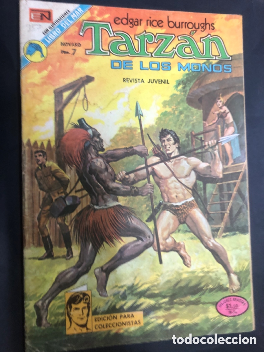 Tebeos: COMIC TARZAN N&ordm; 357 EDITORIAL NOVARO - Foto 1