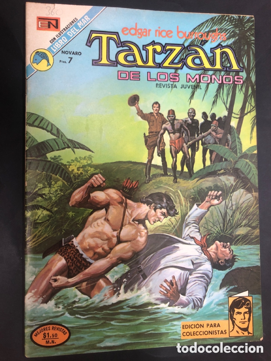 Tebeos: COMIC TARZAN N&ordm; 360 EDITORIAL NOVARO - Foto 1