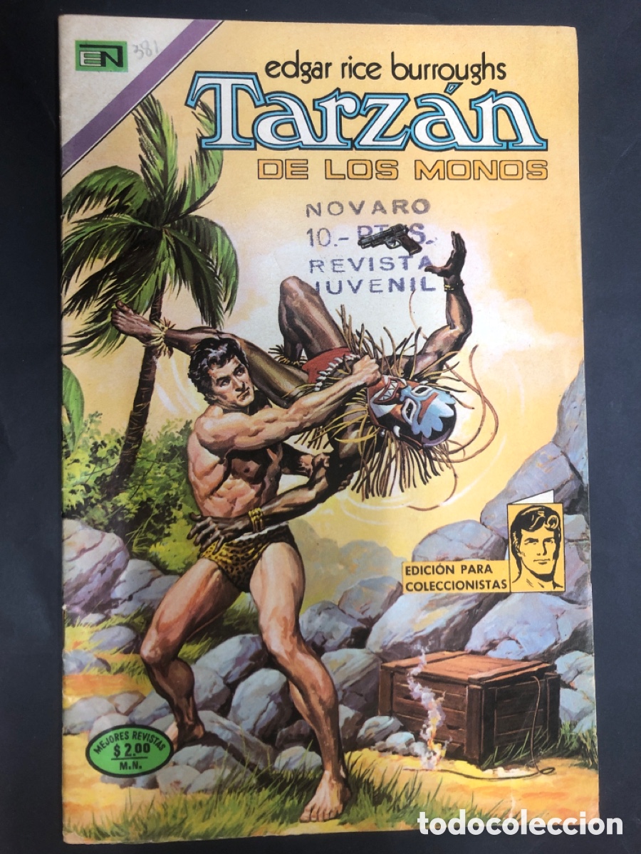 Tebeos: COMIC TARZAN N&ordm; 381 EDITORIAL NOVARO - Foto 1