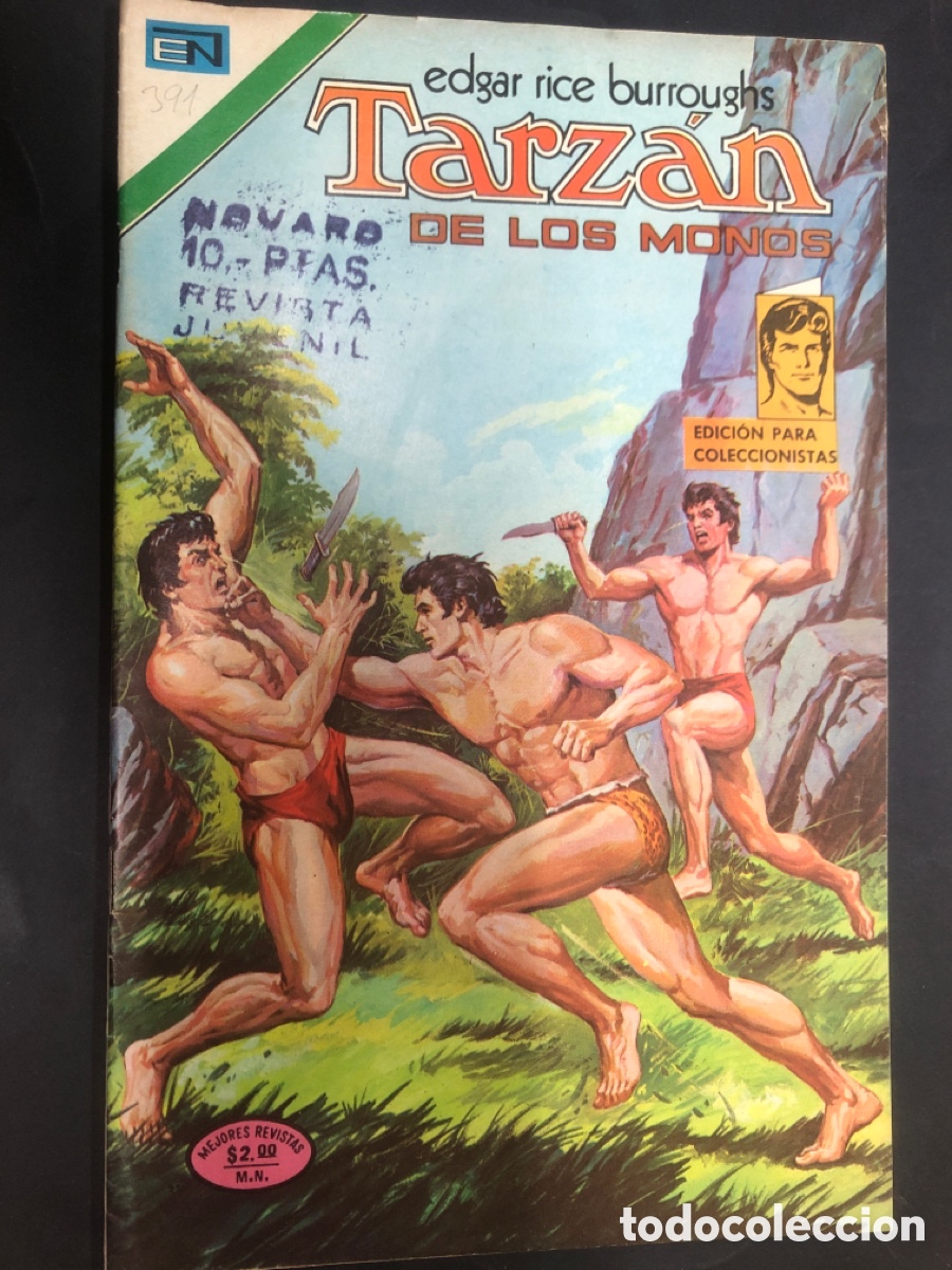Tebeos: COMIC TARZAN N&ordm; 391 EDITORIAL NOVARO - Foto 1