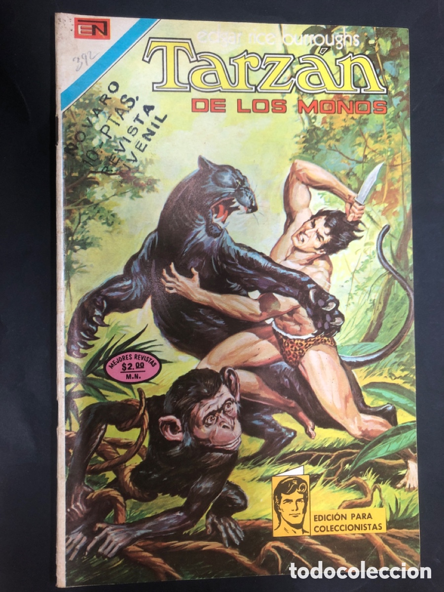 Tebeos: COMIC TARZAN N&ordm; 392 EDITORIAL NOVARO - Foto 1