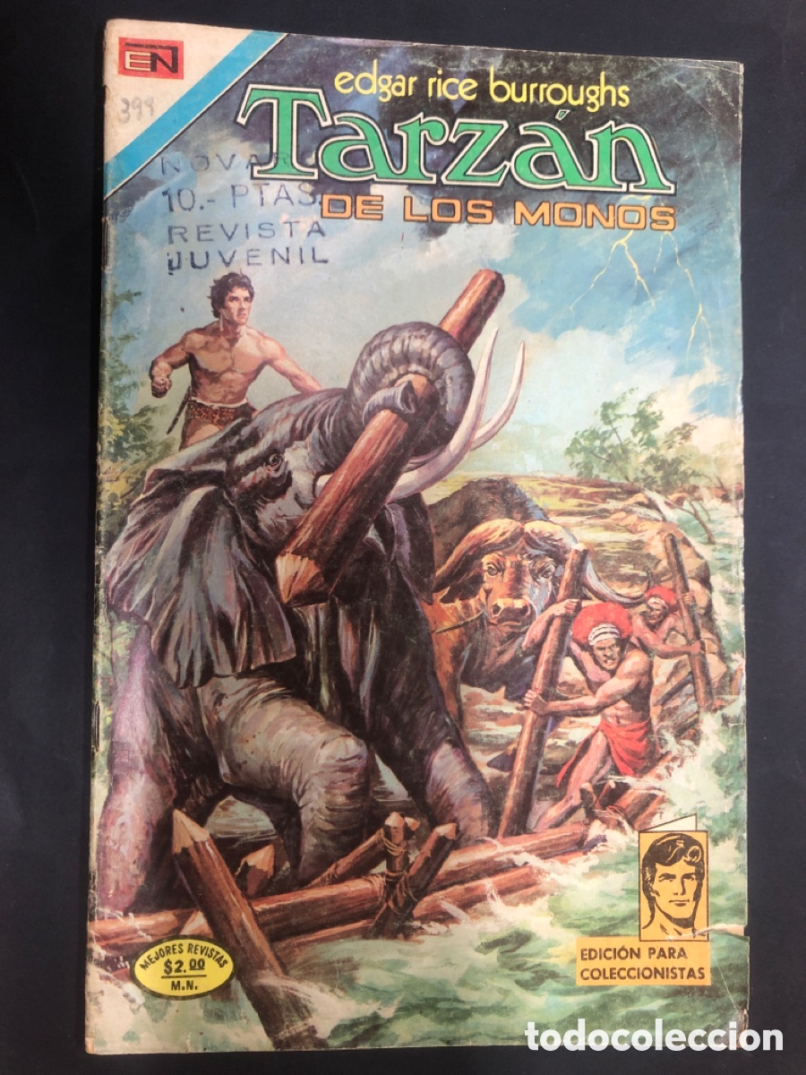 Tebeos: COMIC TARZAN N&ordm; 399 EDITORIAL NOVARO - Foto 1